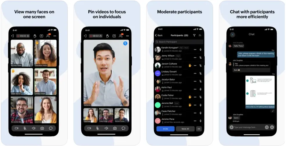 15. Zoho Meeting